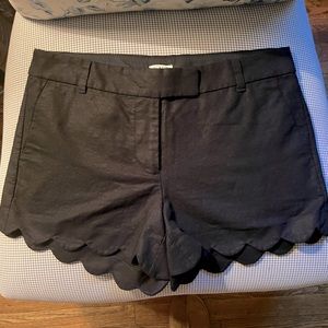 Jcrew scalloped shorts NWOT